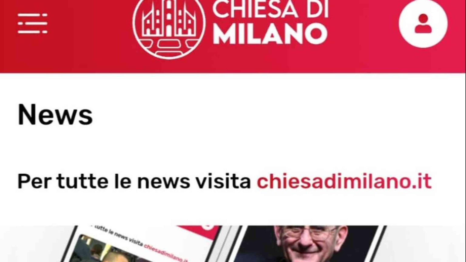 Milano, la vita della diocesi a portata di app