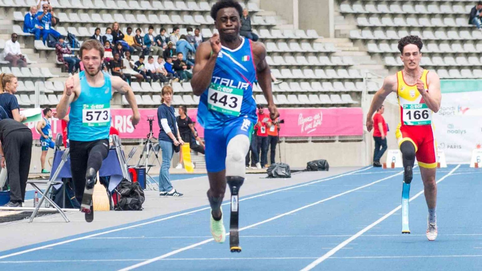 Maxcel, il nuovo fulmine azzurro paralimpico