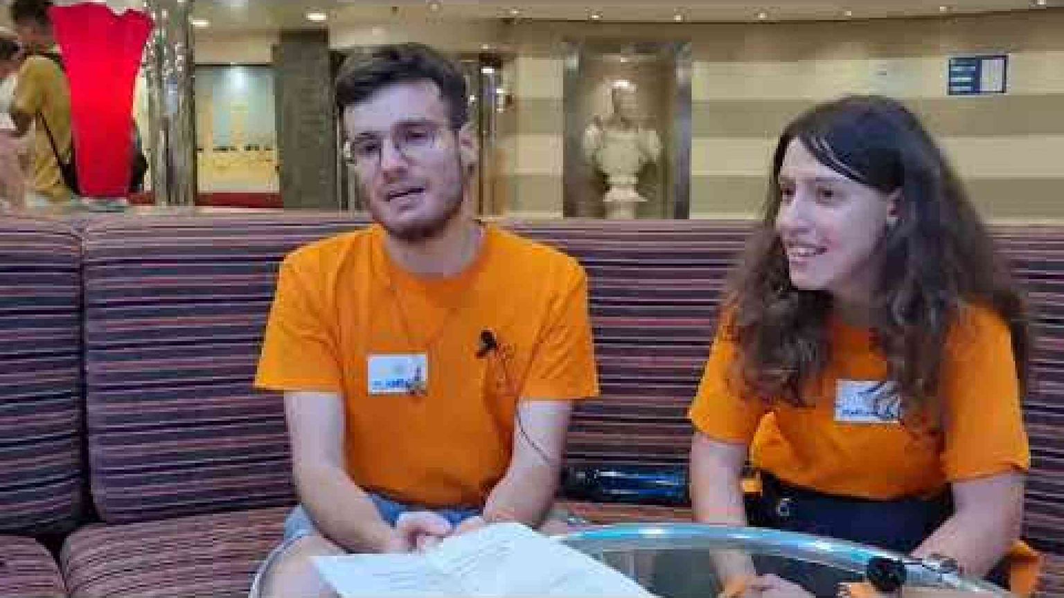 La nave dei pellegrini, da Civitavecchia verso la GMG di Lisbona