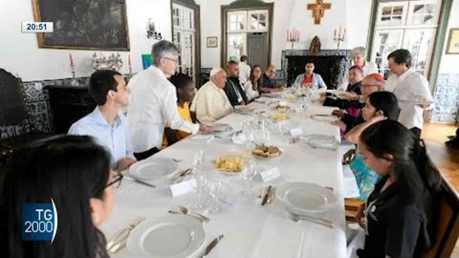 Le voci e le emozioni dei 10 ragazzi che hanno pranzato con il Papa