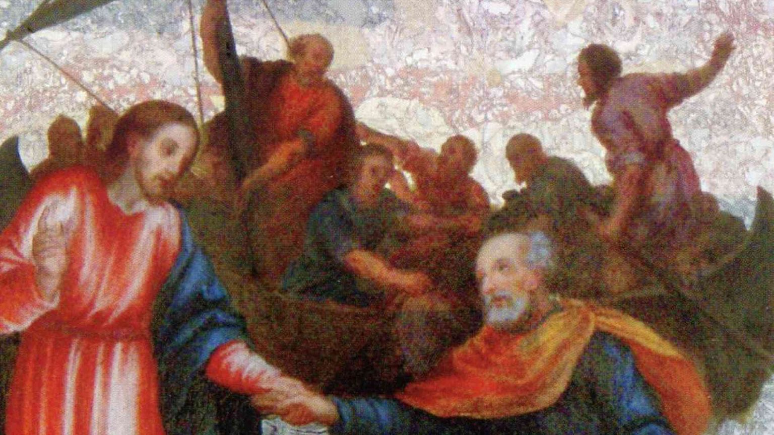 Nella bufera Dio stende la sua mano verso di noi