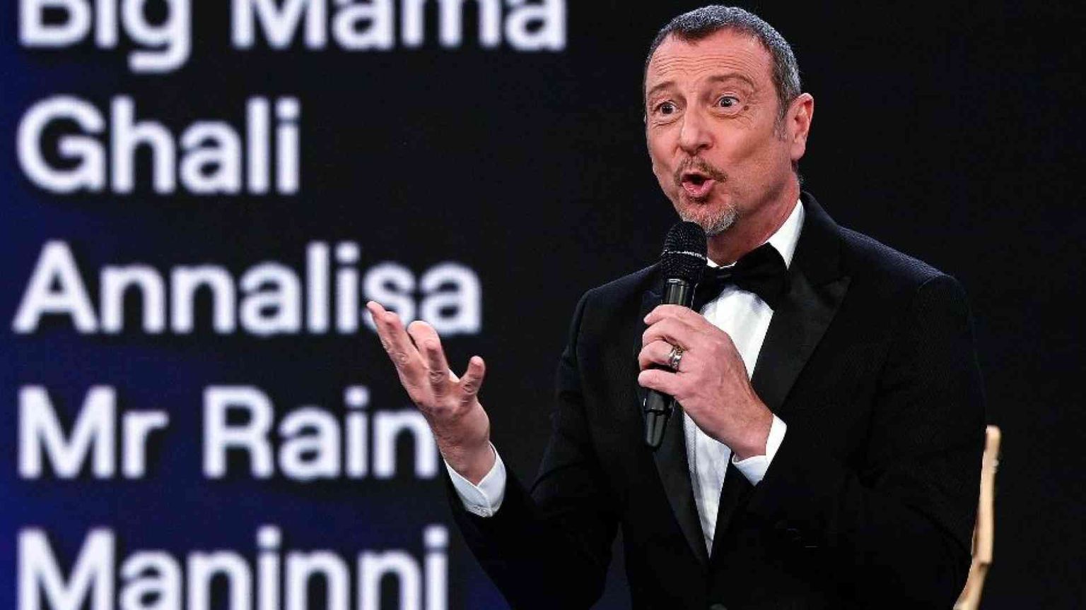 Sanremo 2024, ecco i 27 Big in gara scelti da Amadeus