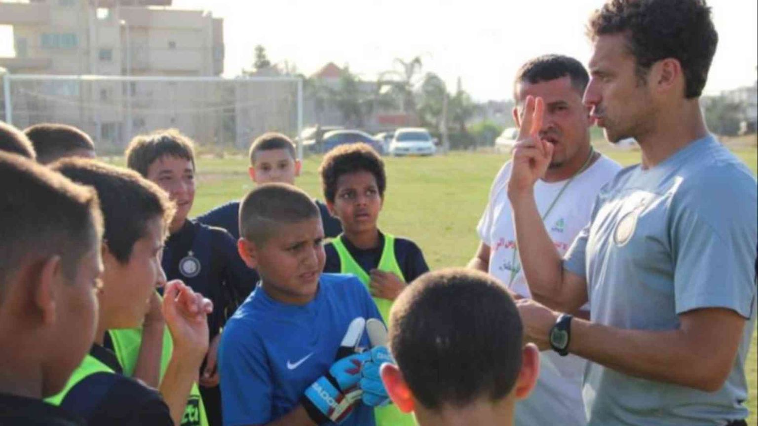Palestina, il calcio sotto le bombe