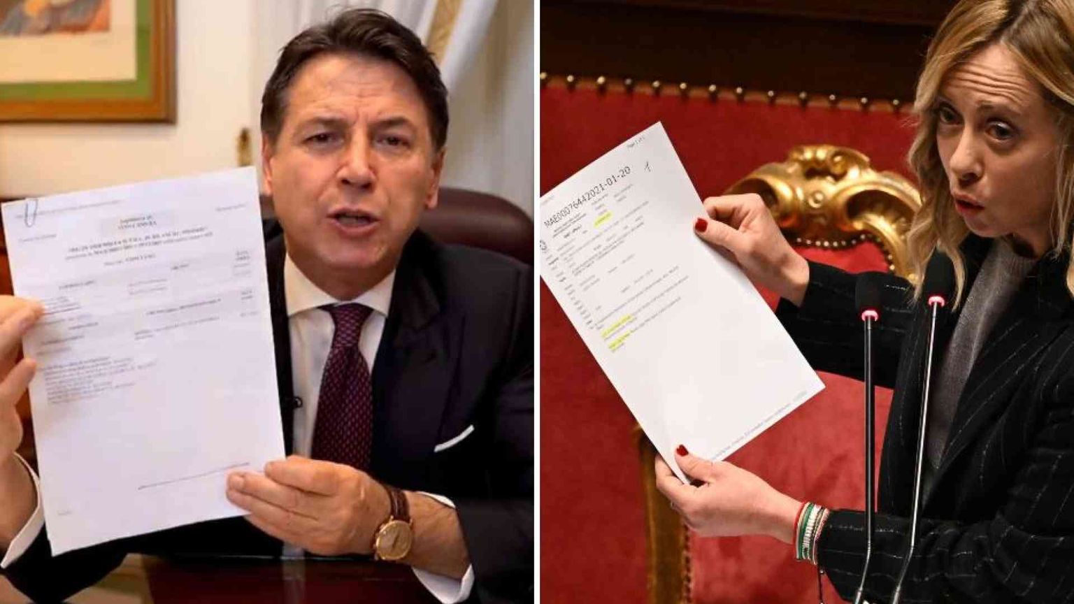 Il Giurì d'onore ascolterà Conte il 18 e Meloni il 19 gennaio