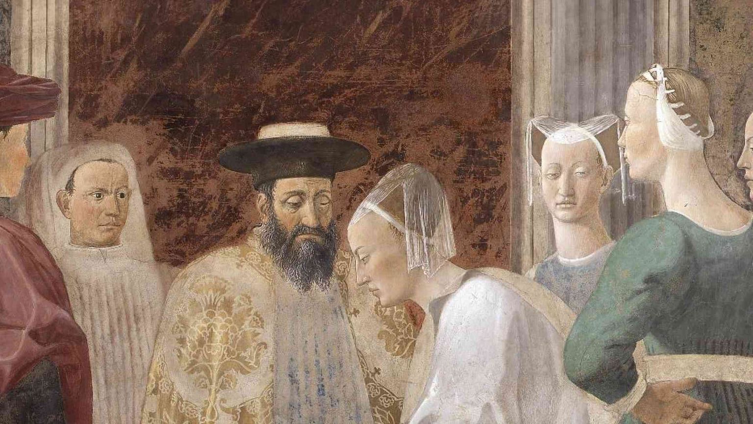 Vedere da vicino la "Leggenda della Vera Croce" di Piero della Francesca