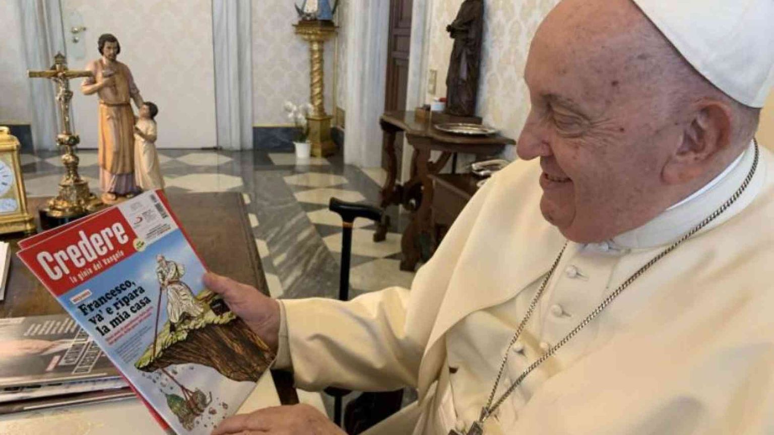 Il Papa: «Sogno una Chiesa tra la gente»