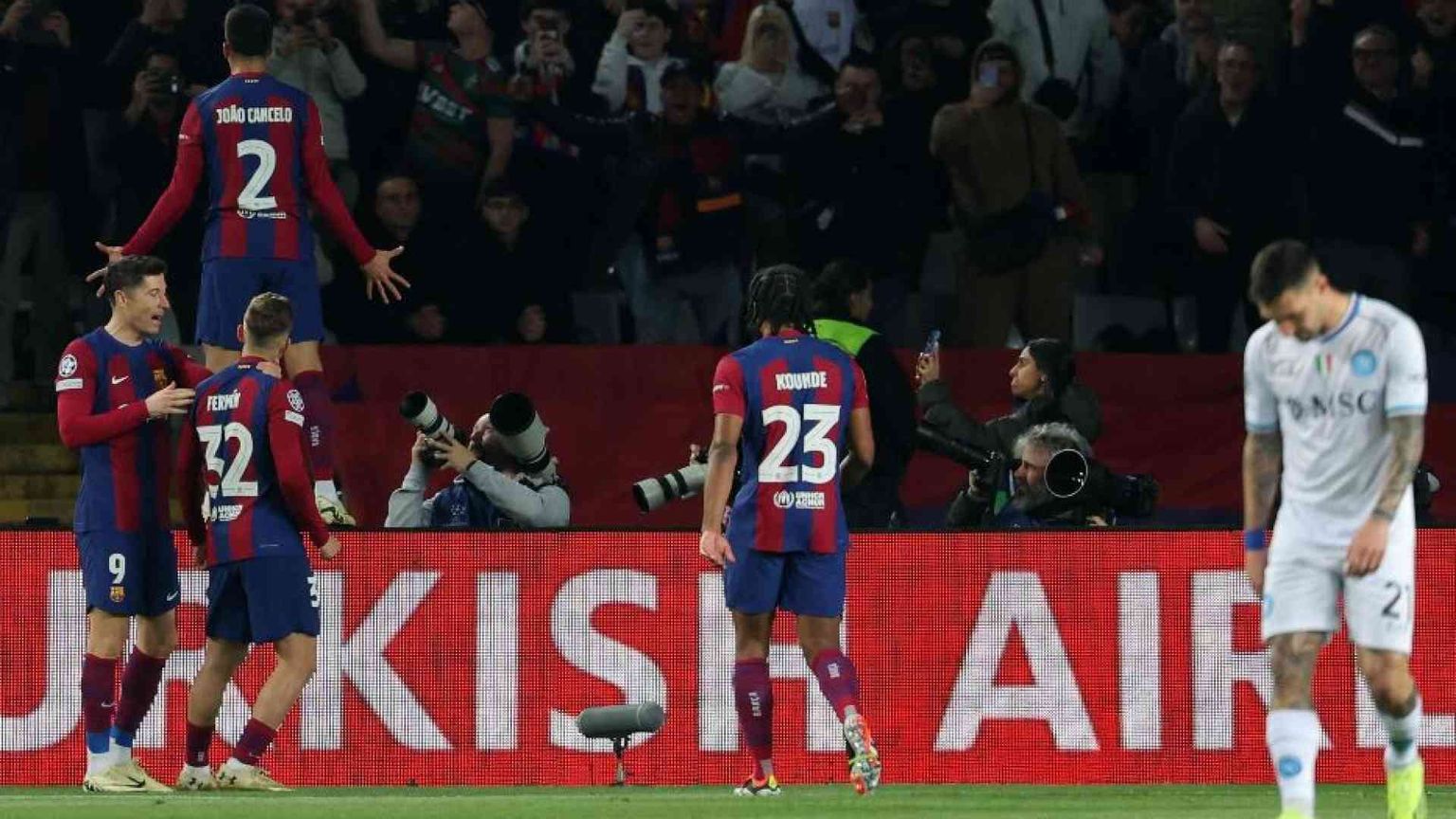 Napoli, l'Europa finisce a Barcellona