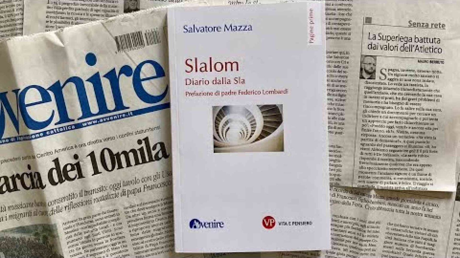 «Slalom», il diario di Salvatore Mazza sulla Sla presentato a Roma