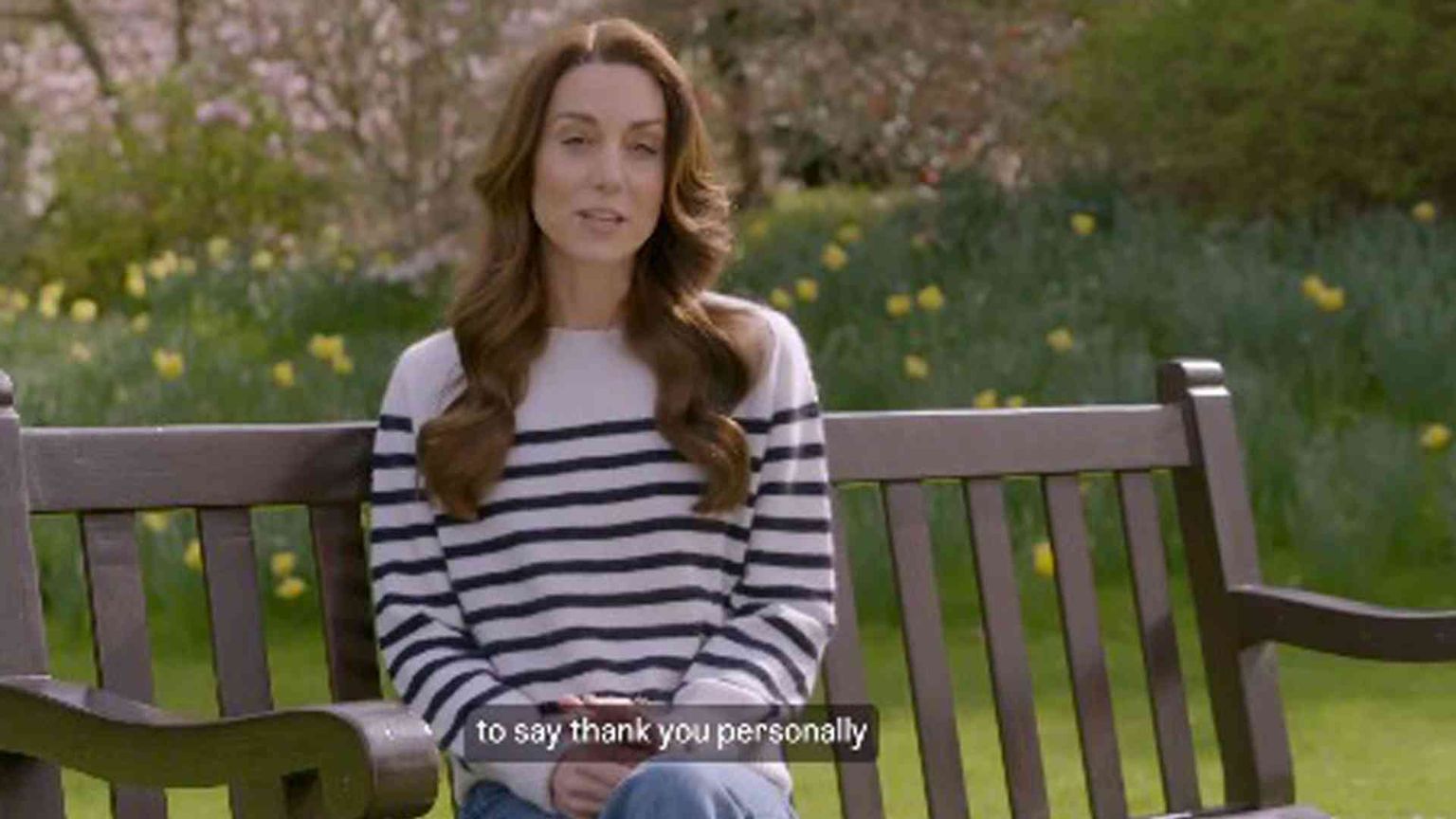 Kate rivela: «Ho un cancro e mi sto curando»