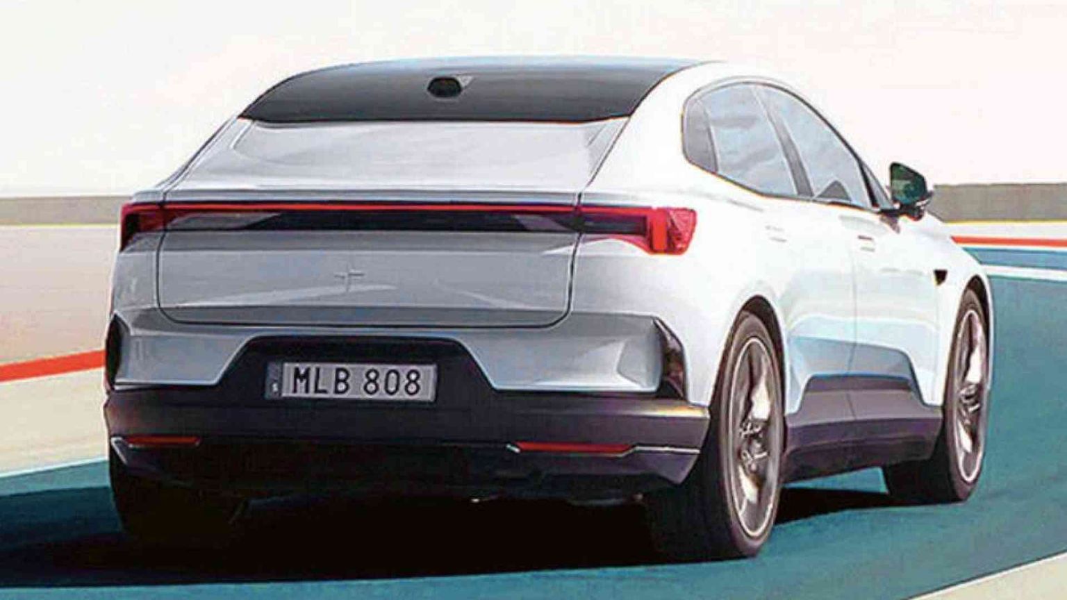 Debutta Polestar 4, la prima auto senza lunotto posteriore