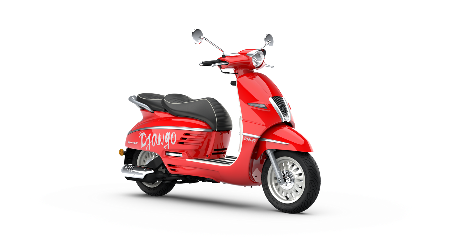 Django, lo scooter neo-retrò ora viaggia nel multiverso