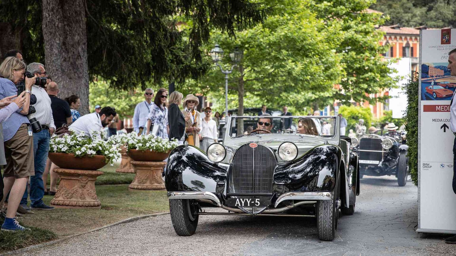 Tutto pronto per il Concorso d'Eleganza Villa d'Este 2024