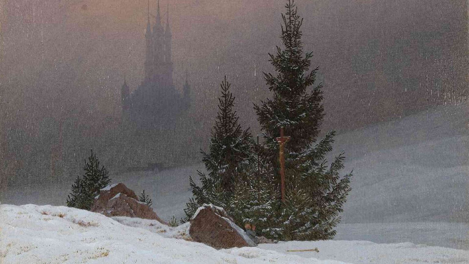 Caspar David Friedrich: la contemplazione della natura conduce alla croce