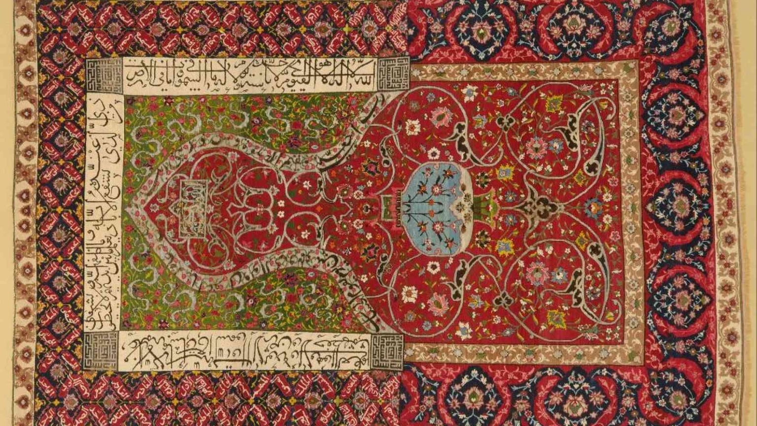 Sui tappeti persiani c'è ricamato un paradiso portatile