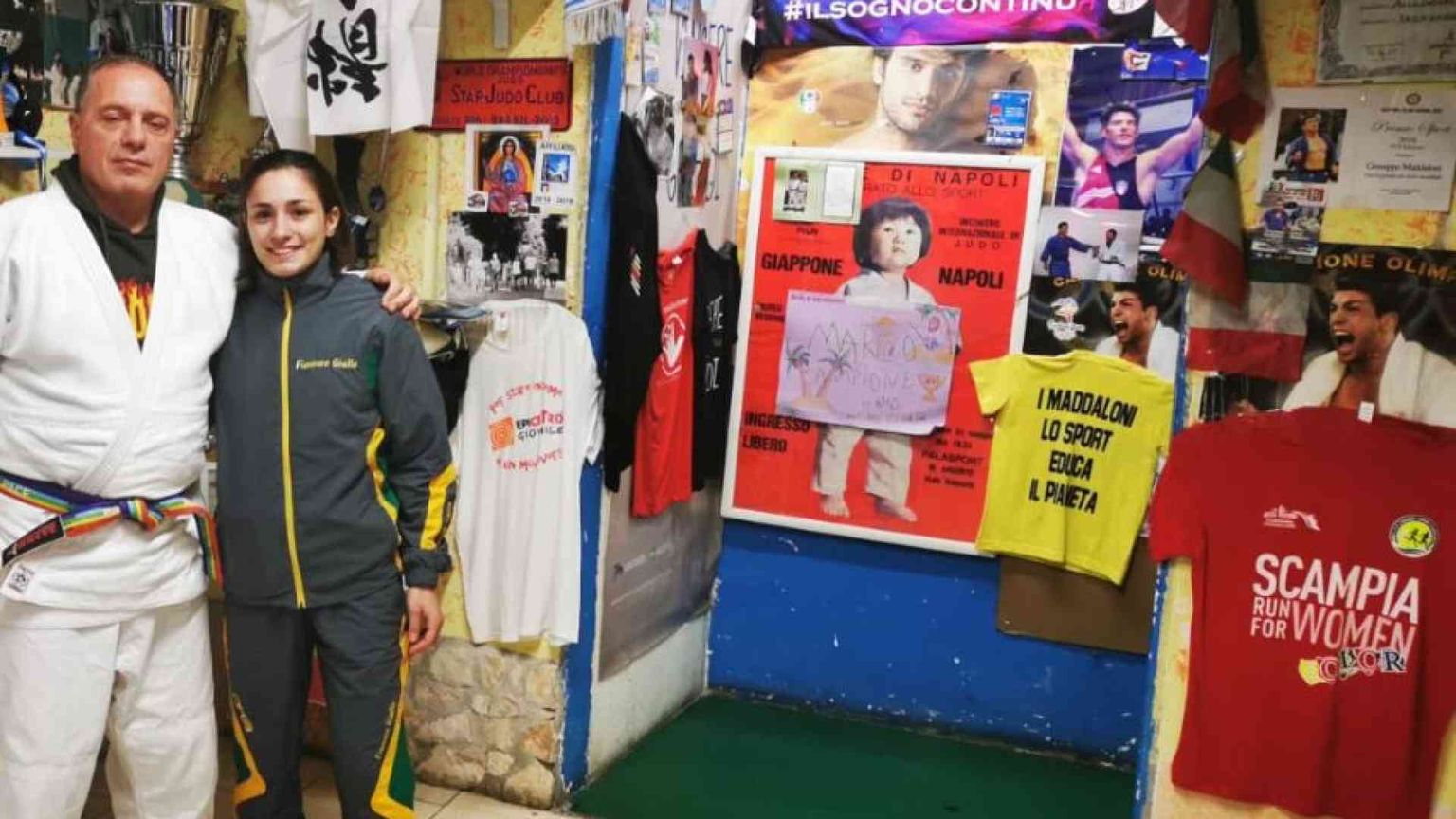 Susy Scutto, un sogno d'oro per Scampia