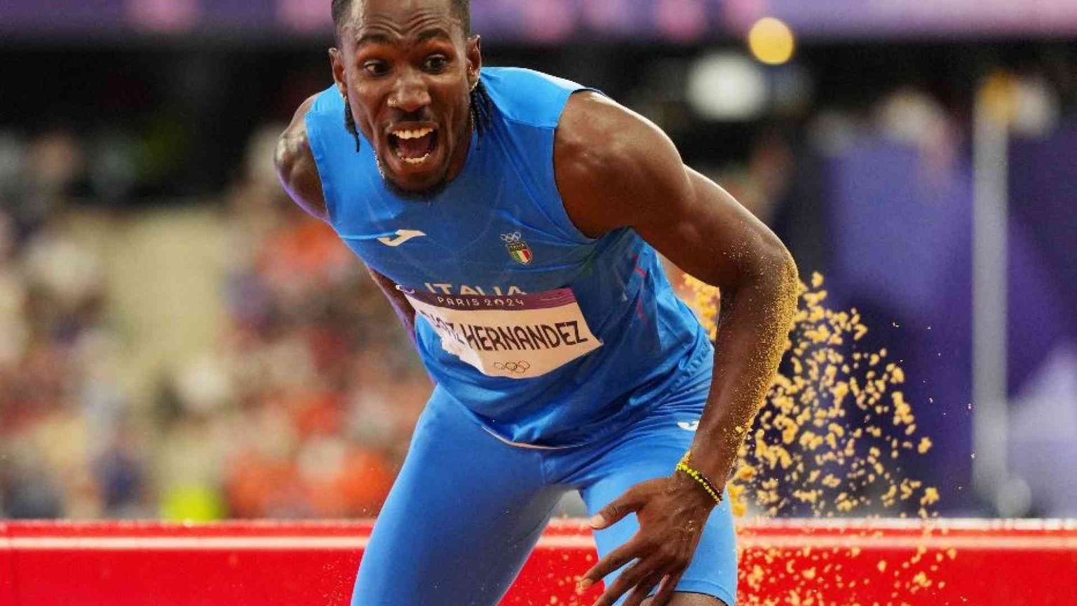 Il salto di Andy Diaz: non aveva nulla, ha trovato la medaglia