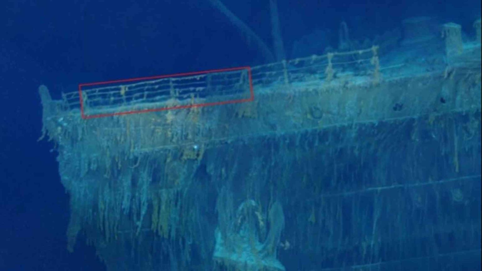 La prua del Titanic sta crollando: «Deterioramento inevitabile»