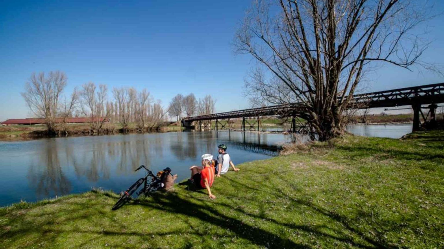 Tra terra e fiumi, sulle ciclovie cremonesi guidati da una App