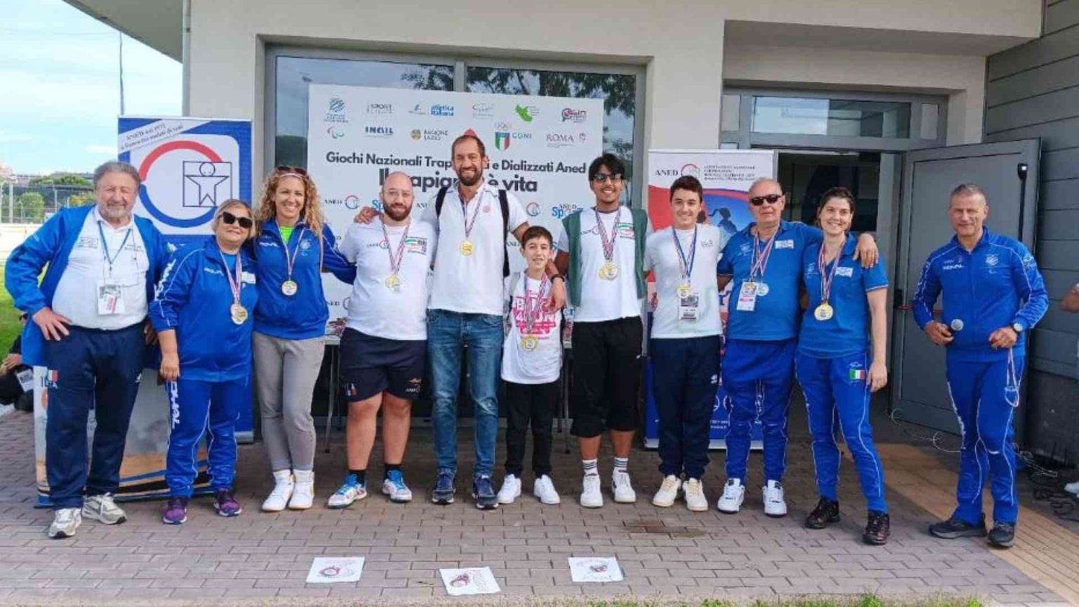 Giochi nazionali dei trapiantati e dializzati, gli eroi di Roma