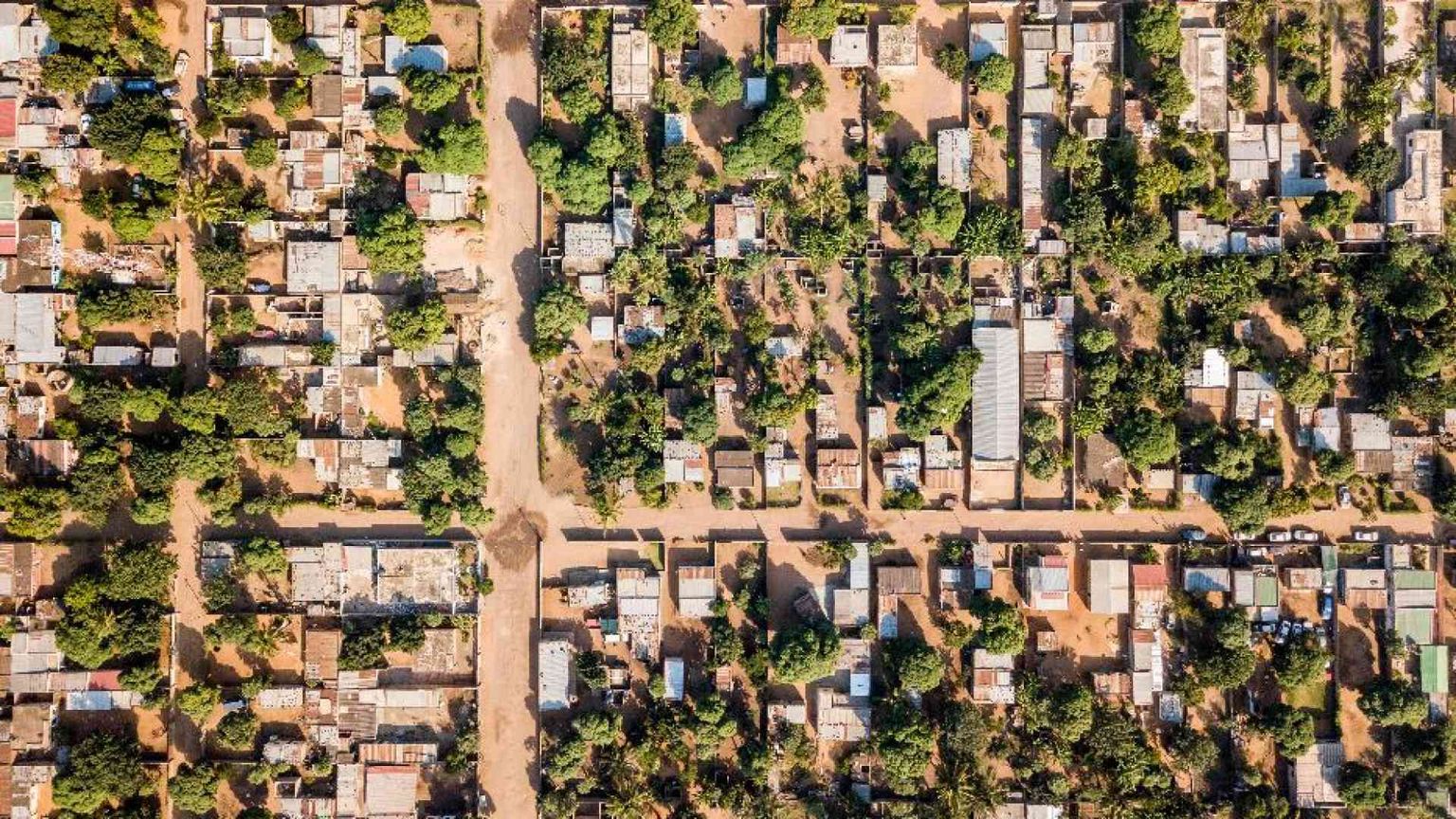 Bomba e rifugio: è la città in Africa
