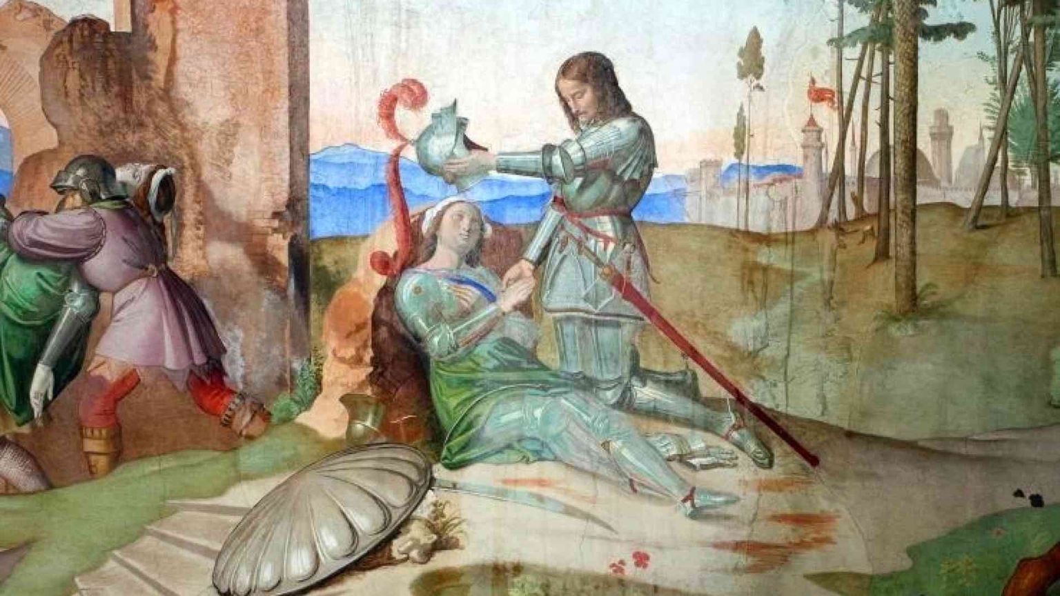 La storia di Tancredi e Clorinda parla della pace oltre le corazza