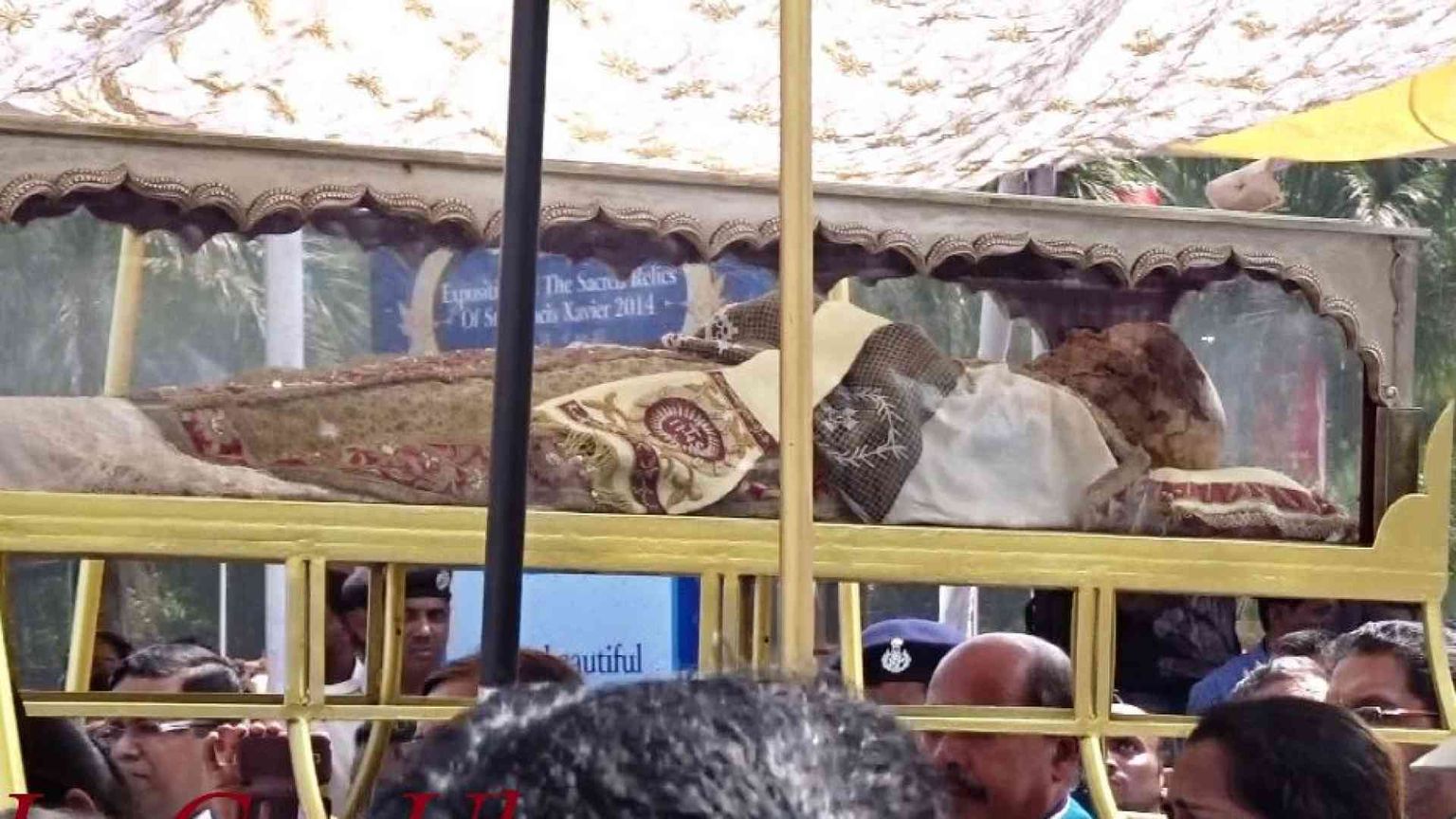 A Goa l'esposizione delle reliquie di San Francesco Saverio