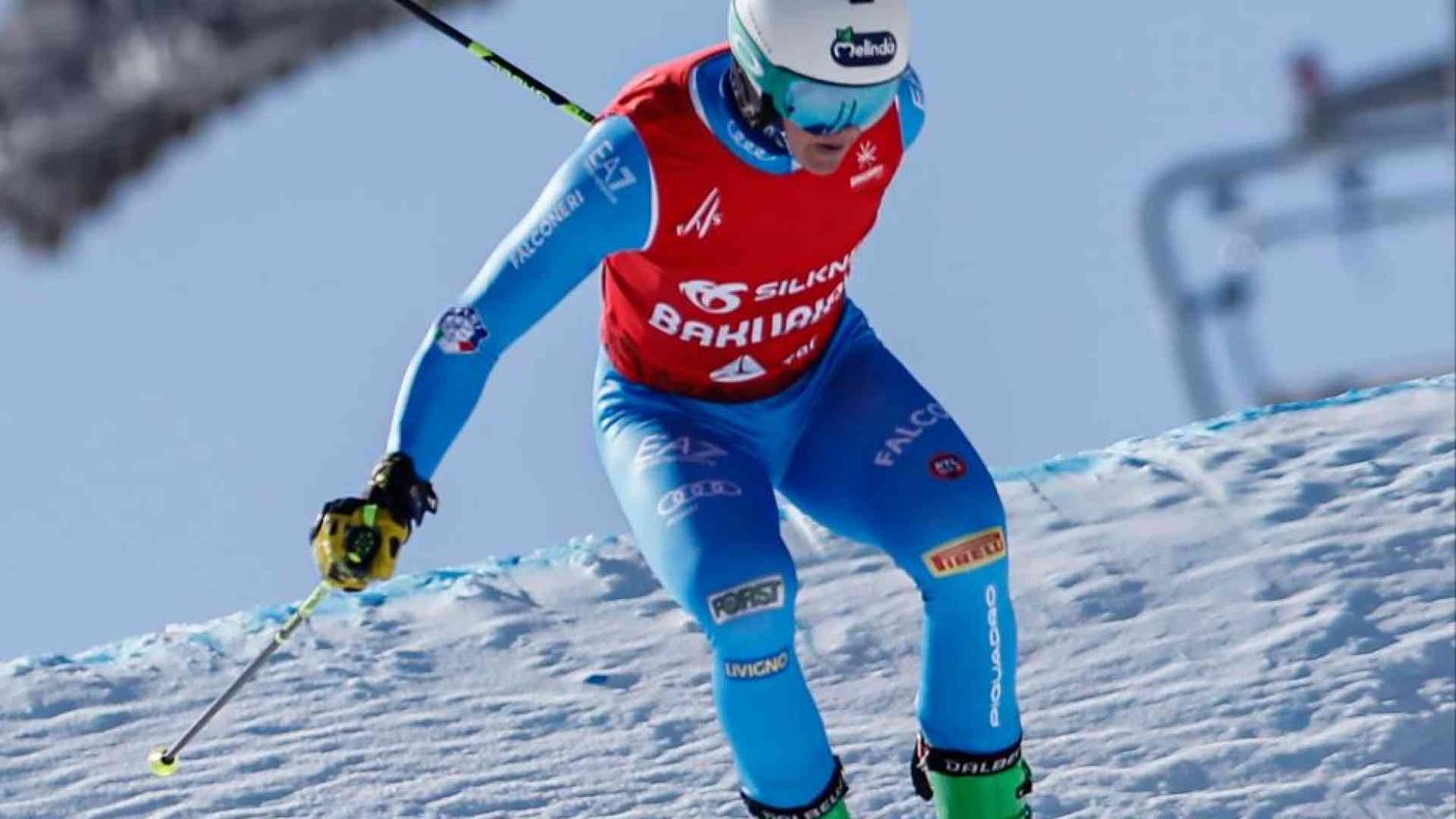 Vola Deromedis, l'acrobata con gli sci