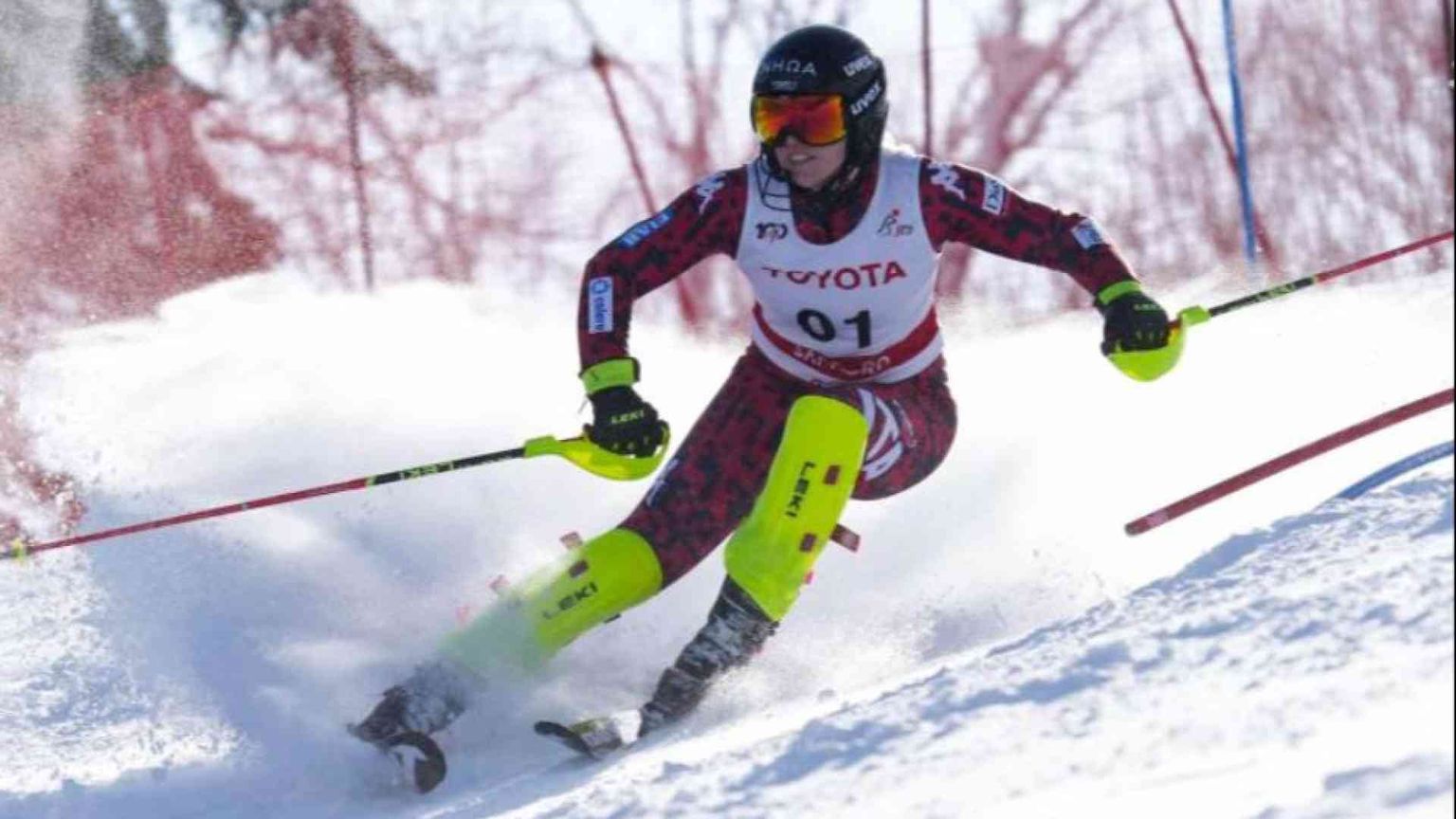 Lo sci nell’ombra di Martina Vozza