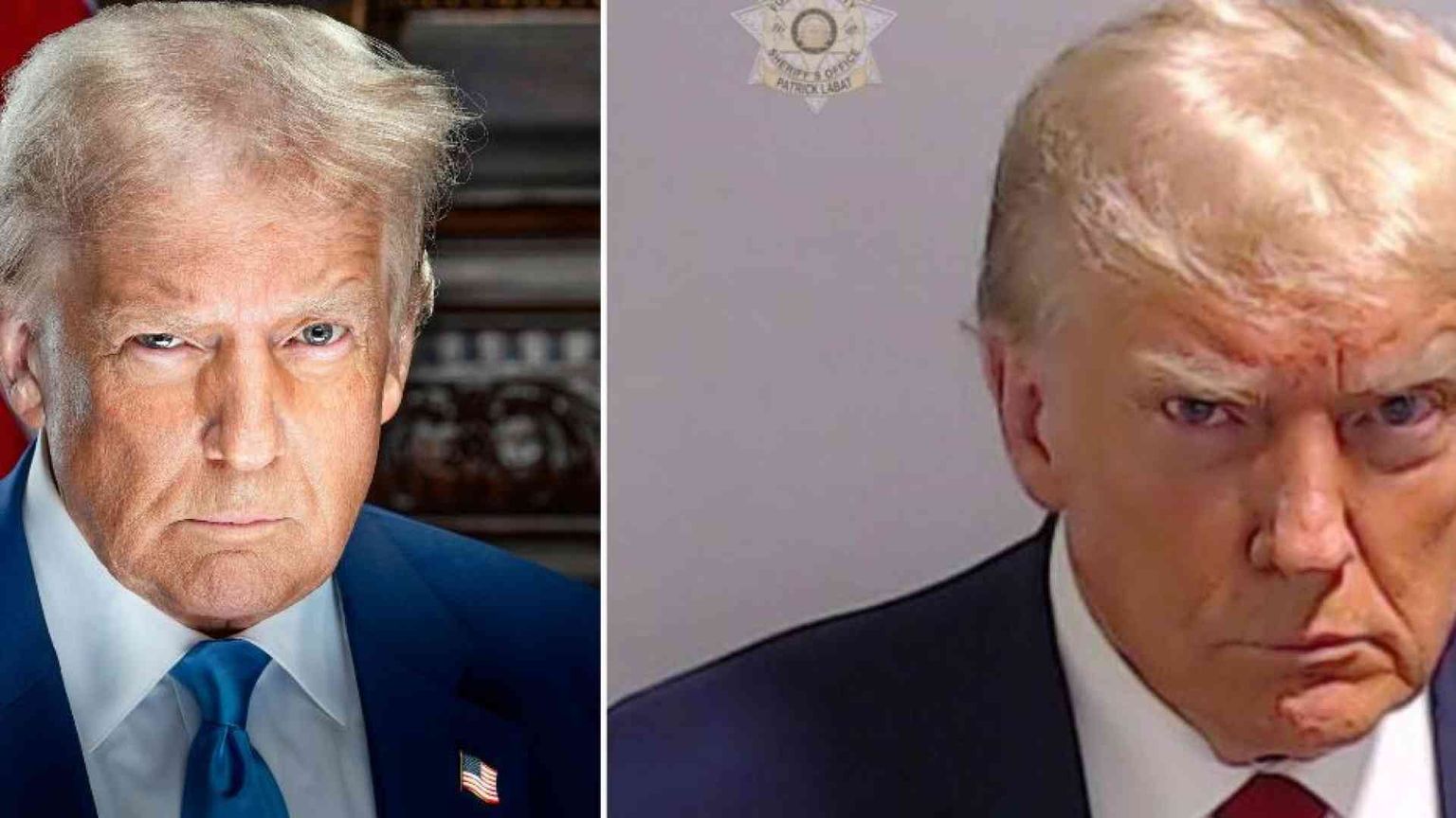 Trump sceglie per la foto ufficiale la “faccia feroce”: «Mai arrendersi»