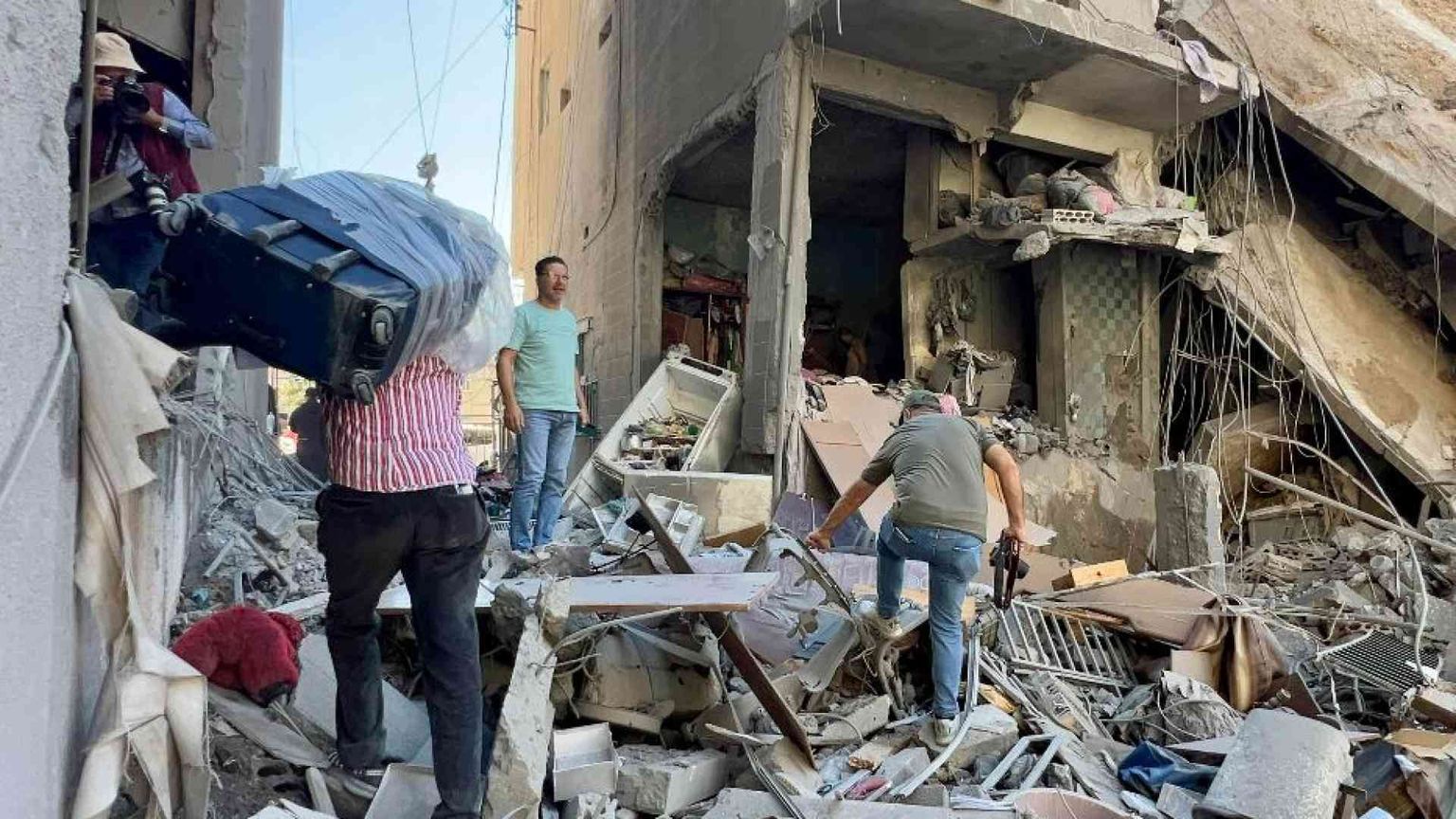 Una Porta giubilare si è aperta fra le macerie della guerra in Libano