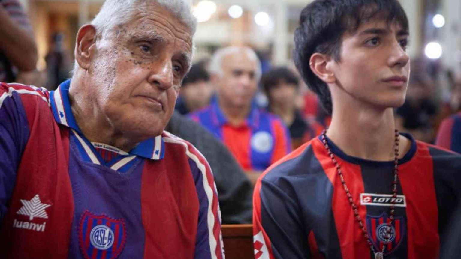 La Messa dei tifosi del “suo” San Lorenzo. «Tu, il nostro miglior giocatore»