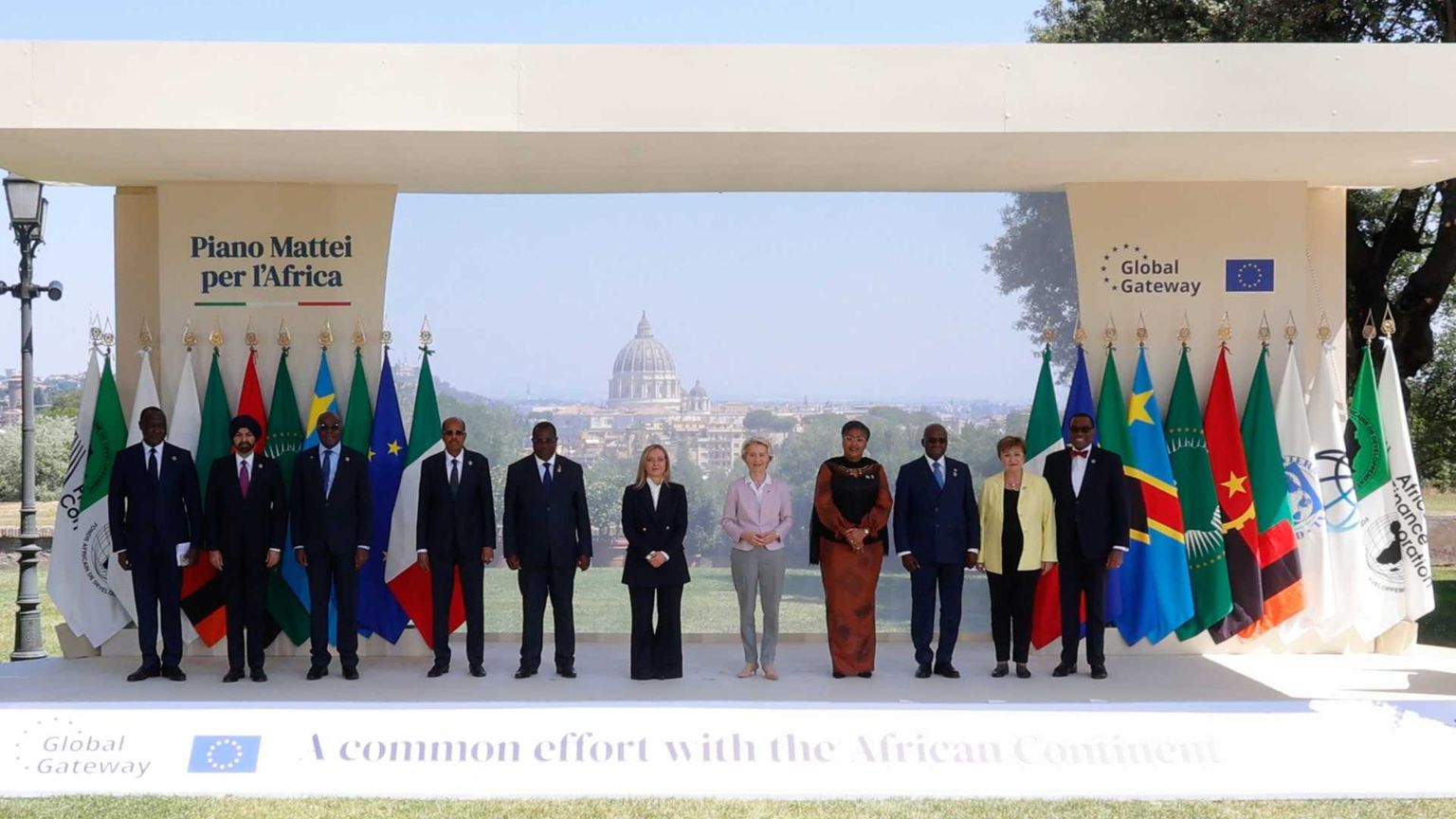 Meloni: con l'Africa accordi per 1,2 miliardi e iniziative sul debito