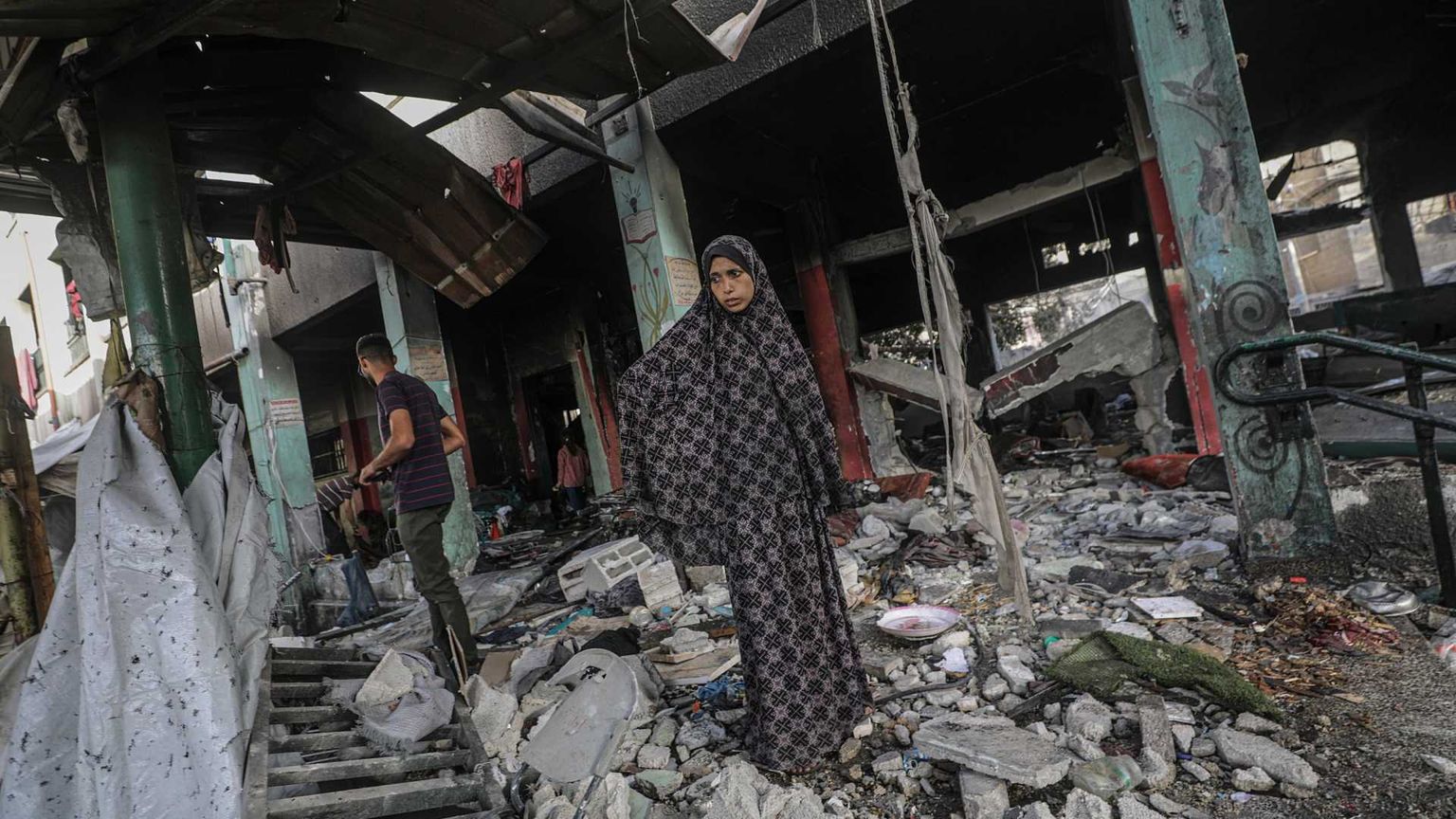 La maturità tra le bombe a Gaza si fa online