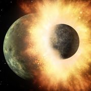 Terra e Theia: così nacquero i pianeti gemelli che generarono la Luna