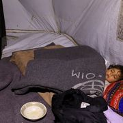 Dentro Gaza: ecco la vita nelle tende allagate