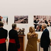Meloni visita la casa-museo di san Giovanni Paolo II