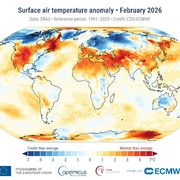 Clima, è stato un altro febbraio caldo a livello globale: è il quinto di sempre