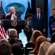 Le parole-choc di Trump: «Questa notte un'intera civiltà morirà»