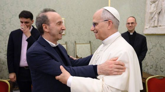 Roberto Benigni racconta san Pietro: «Mi sono innamorato»