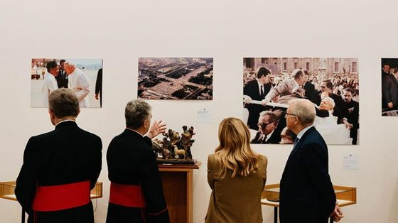 Meloni visita la casa-museo di san Giovanni Paolo II