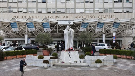 Il policlinico Gemelli. Foto d'archivio