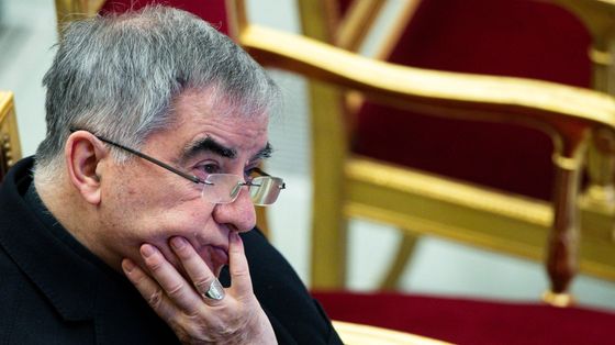 Il cardinale Angelo Becciu