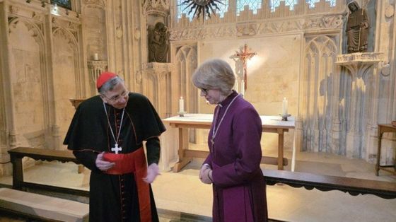 Il Papa al nuovo arcivescovo anglicano di Canterbury: «Grato che il nostro dialogo continui»
