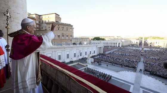 «Grazie papa Leone, mite e forte. Pace a te»