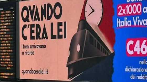 «Meloni non è furiosa»: perché la campagna anti-premier di Iv nelle stazioni potrebbe continuare