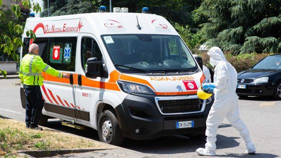 Il Pronto soccorso infettivologico dell'Ospedale Sacco di Milano