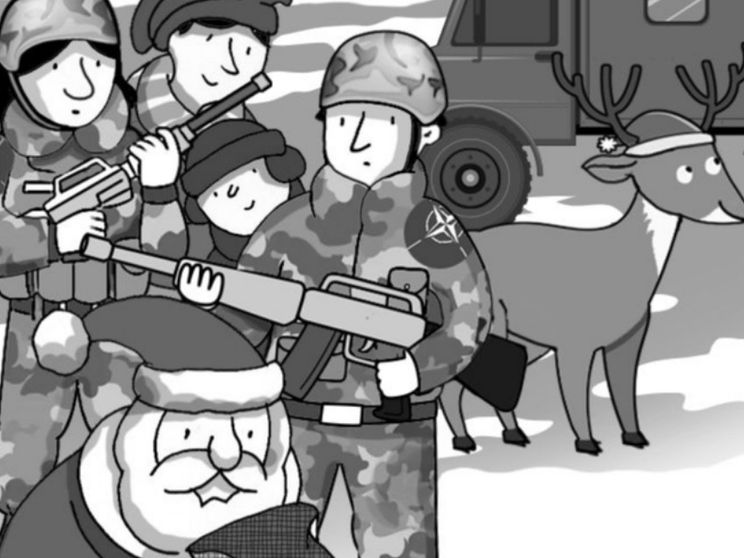 La Nato da Babbo Natale