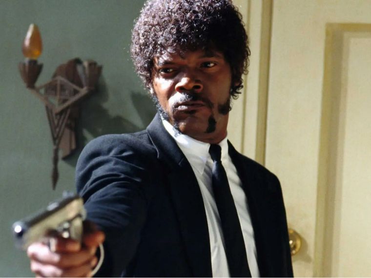 Samuel L. Jackson nel film “Pulp Fiction”