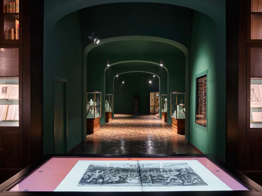 Le sale del rinnovato Museo Bodoni alla Pilotta di Parma