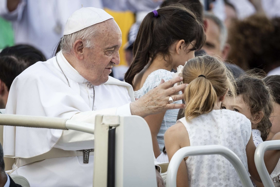 Papa Francesco alla Messa per l'Incontro mondiale delle famiglie
